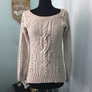 Cream Aeropostale sweater